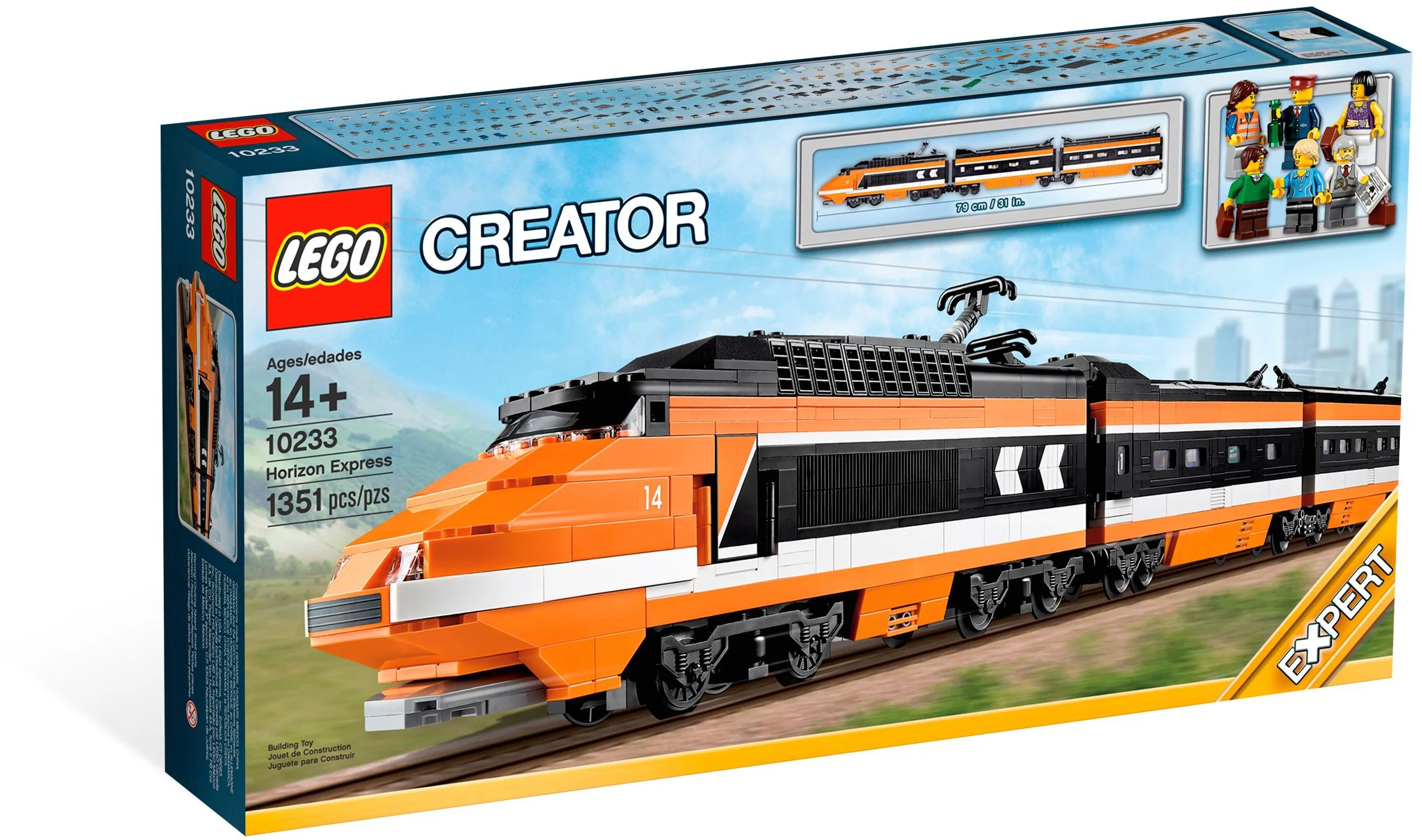 Supersonic Maglev Train 乐高 LEGO 10233