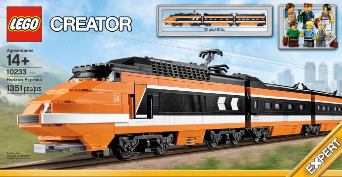 Supersonic Maglev Train 乐高 LEGO 10233 image 1