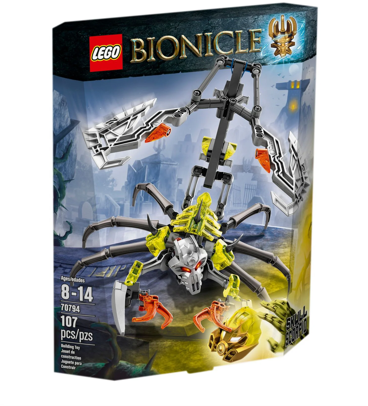 Biological Warrior: Skeleton Scorpion 10707 image 1