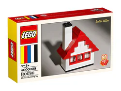 Lego's 60th anniversary limit: house
