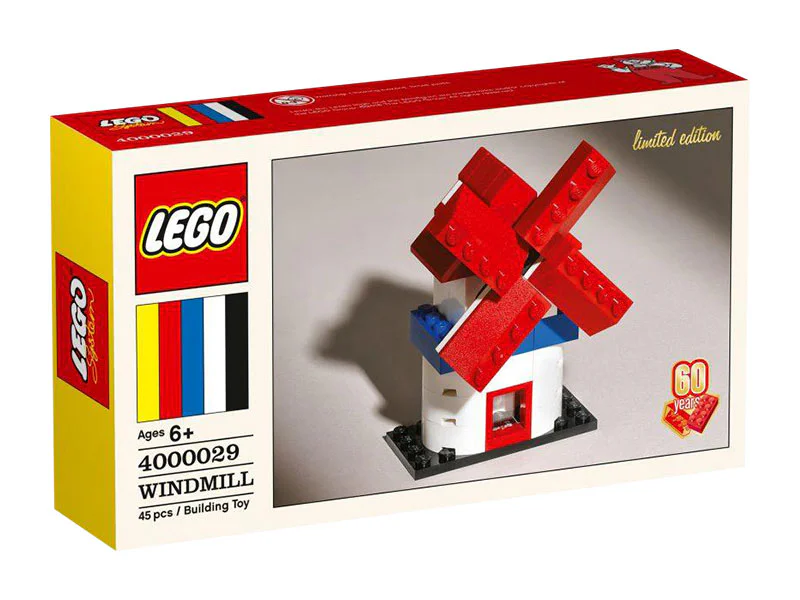 LEGO 60th Anniversary Limited Edition: Windmill 乐高 LEGO 4000029