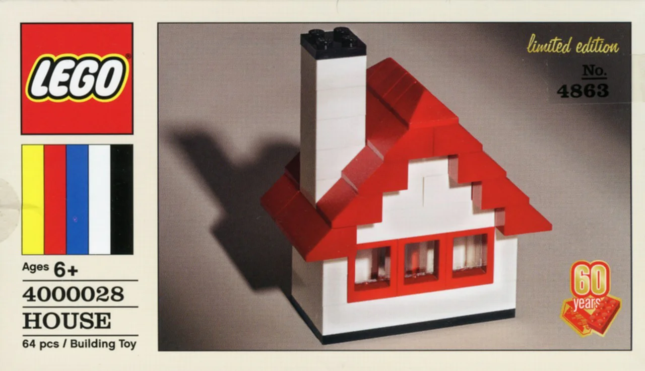 Lego's 60th anniversary limit: house 乐高 LEGO 4000028 image 1
