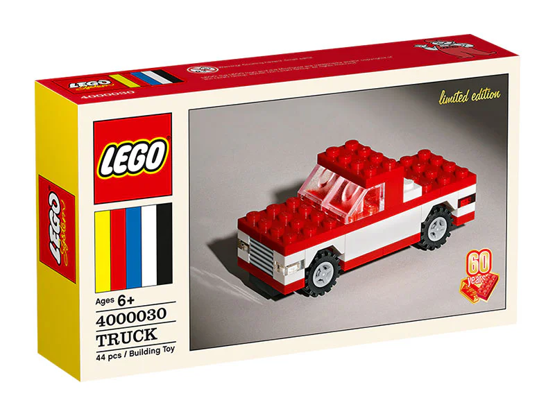 Lego's 60th anniversary limit: Truck 乐高 LEGO 4000030