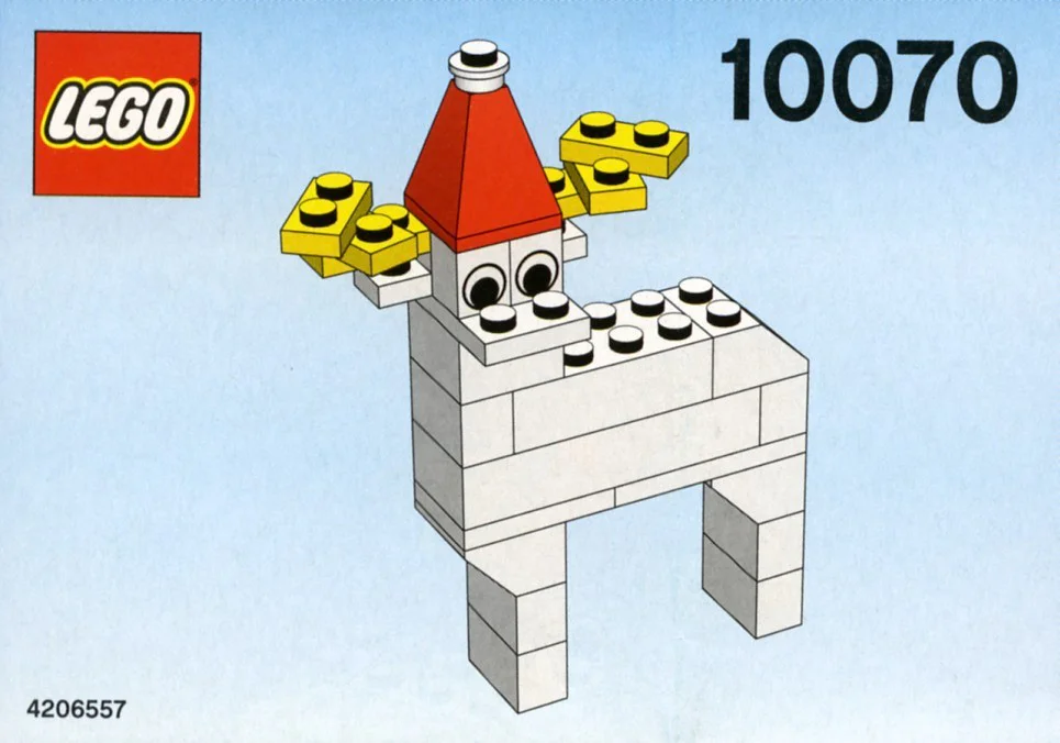 Christmas: Christmas reindeer 乐高 LEGO 10070 image 1