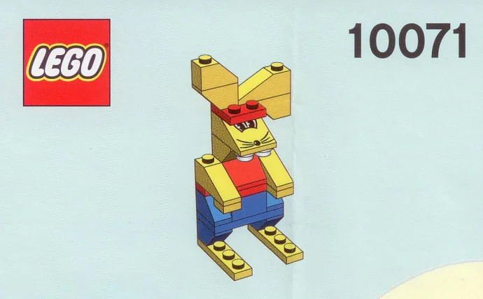 Easter: Mr. Bunny 乐高 LEGO 10071 image 1