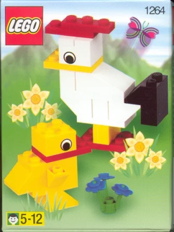 Easter: Easter Chick 乐高 LEGO 1264 image 3