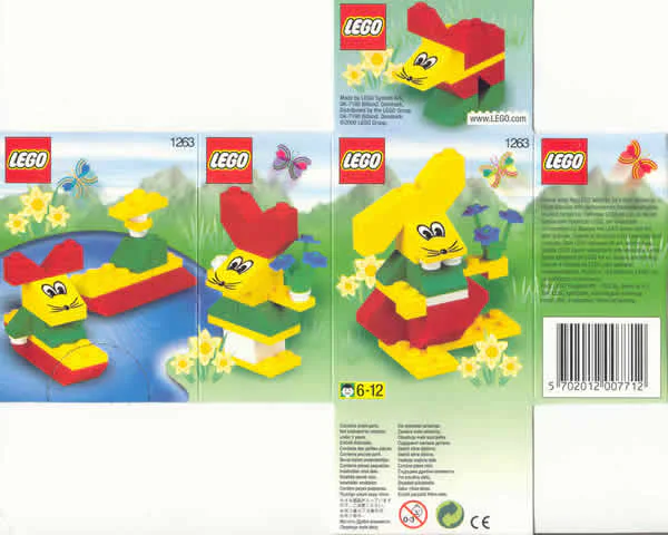 Easter Bunny 乐高 LEGO 1263 image 3