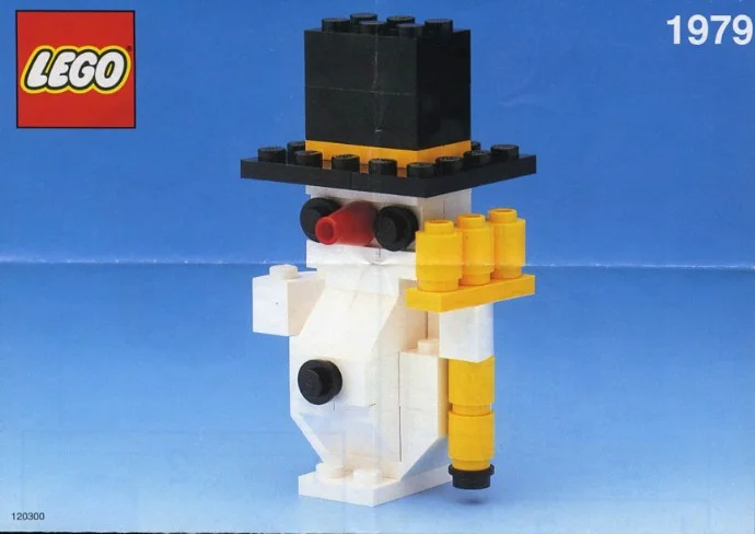 Christmas: Snowman 乐高 LEGO 1979 image 1