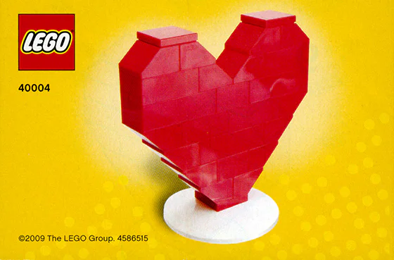 Valentine's Day: hearts 乐高 LEGO 40004 image 2