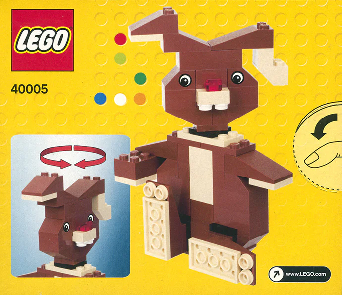 Easter: Rabbit 乐高 LEGO 40005 image 2