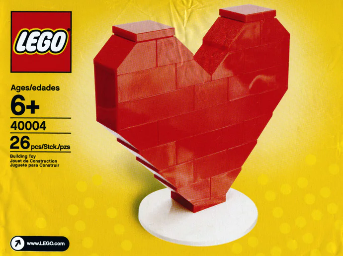 Valentine's Day: hearts 乐高 LEGO 40004 image 3