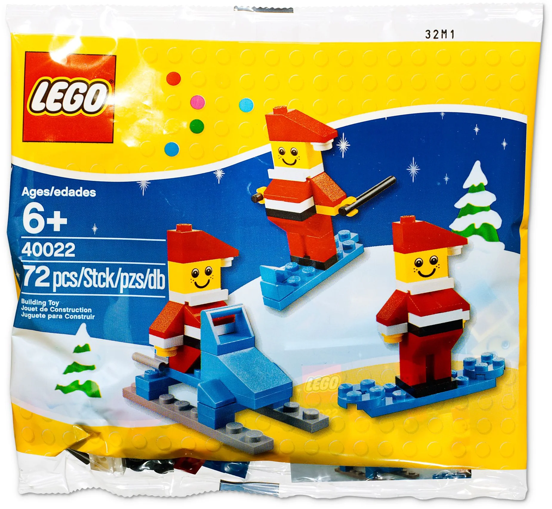 Christmas: Mini Santa suit 乐高 LEGO 40022 image 1