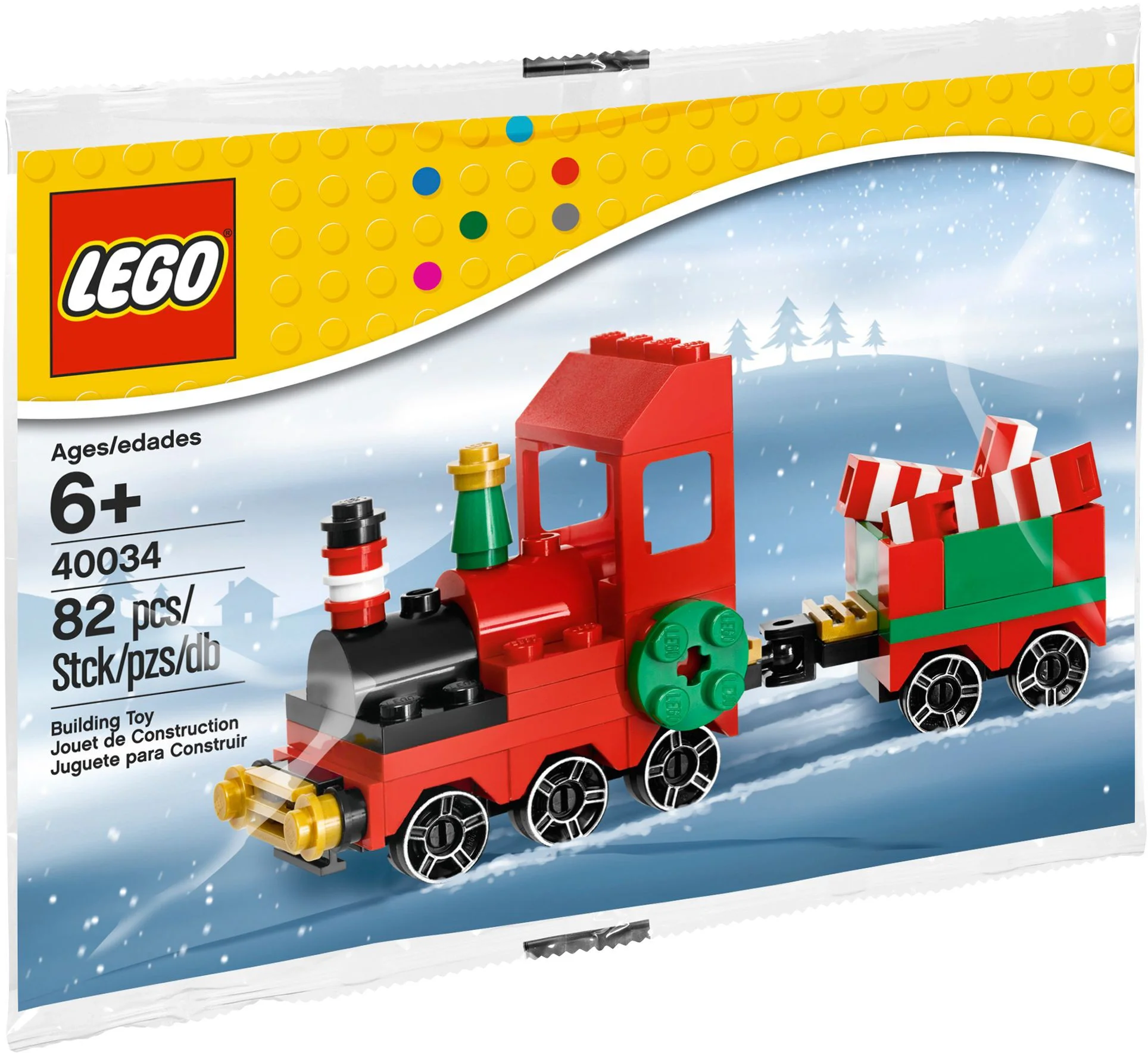 Christmas: Christmas Train 乐高 LEGO 40034 image 1