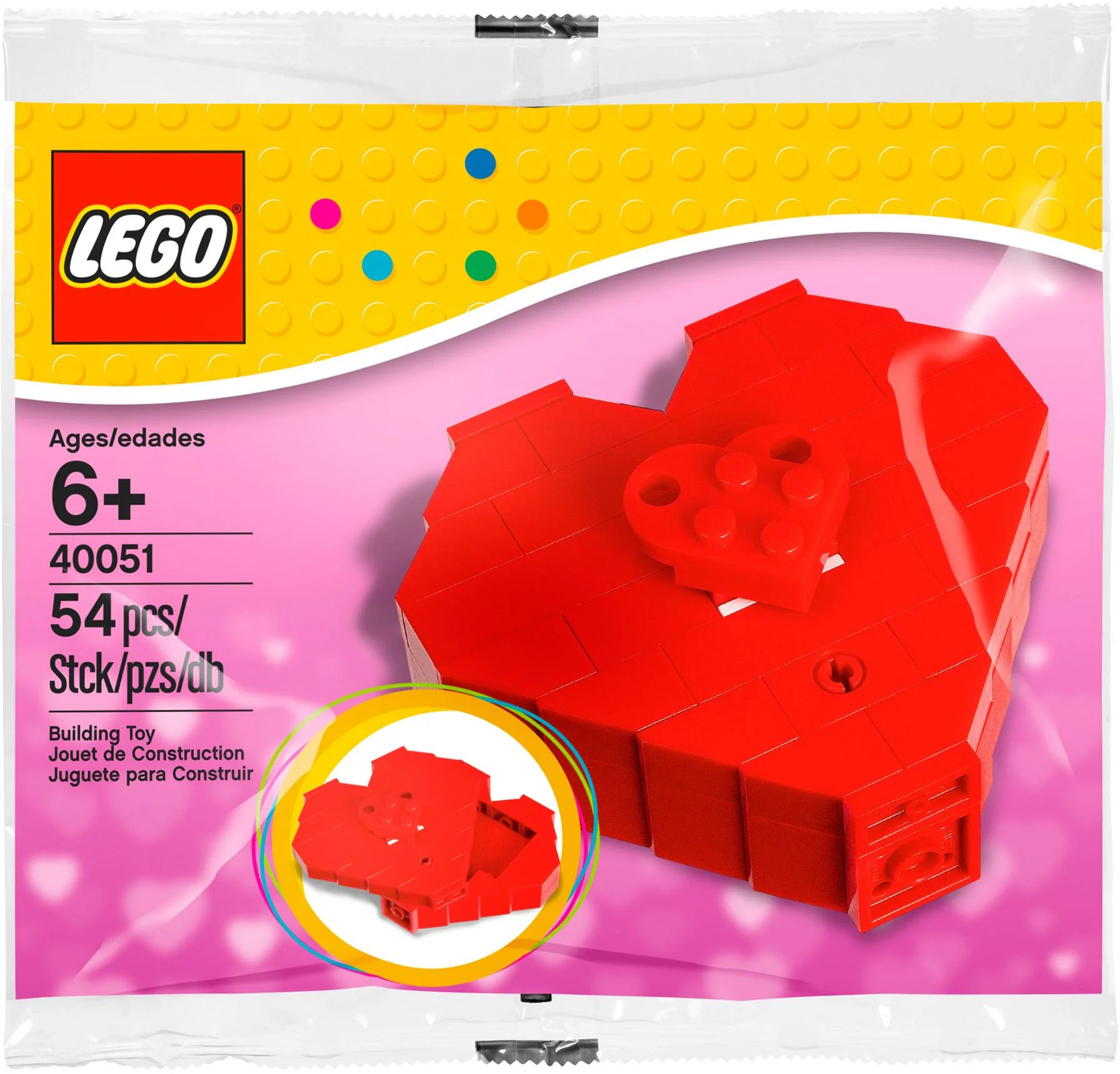 Valentine's Day: Valentine's Cardiac Box 乐高 LEGO 40051 image 1