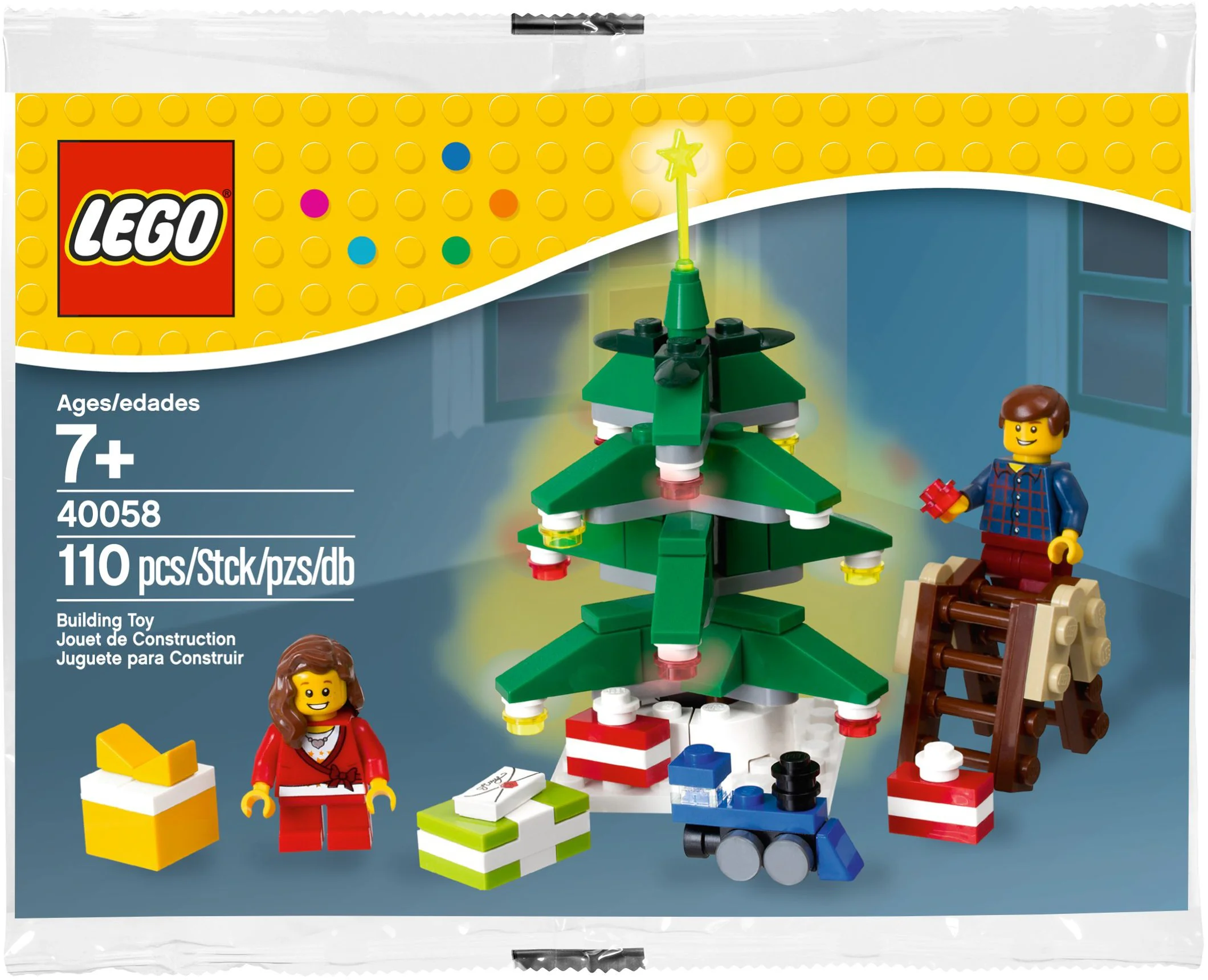 Christmas: Decoration of Christmas tree 乐高 LEGO 40058 image 1