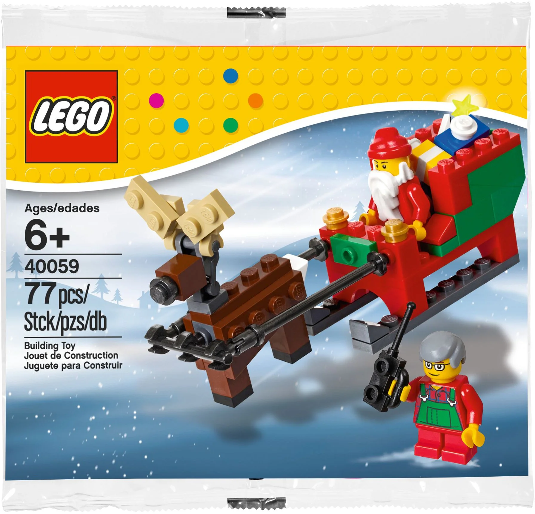 Christmas: Santa's Sleigh 乐高 LEGO 40059 image 1