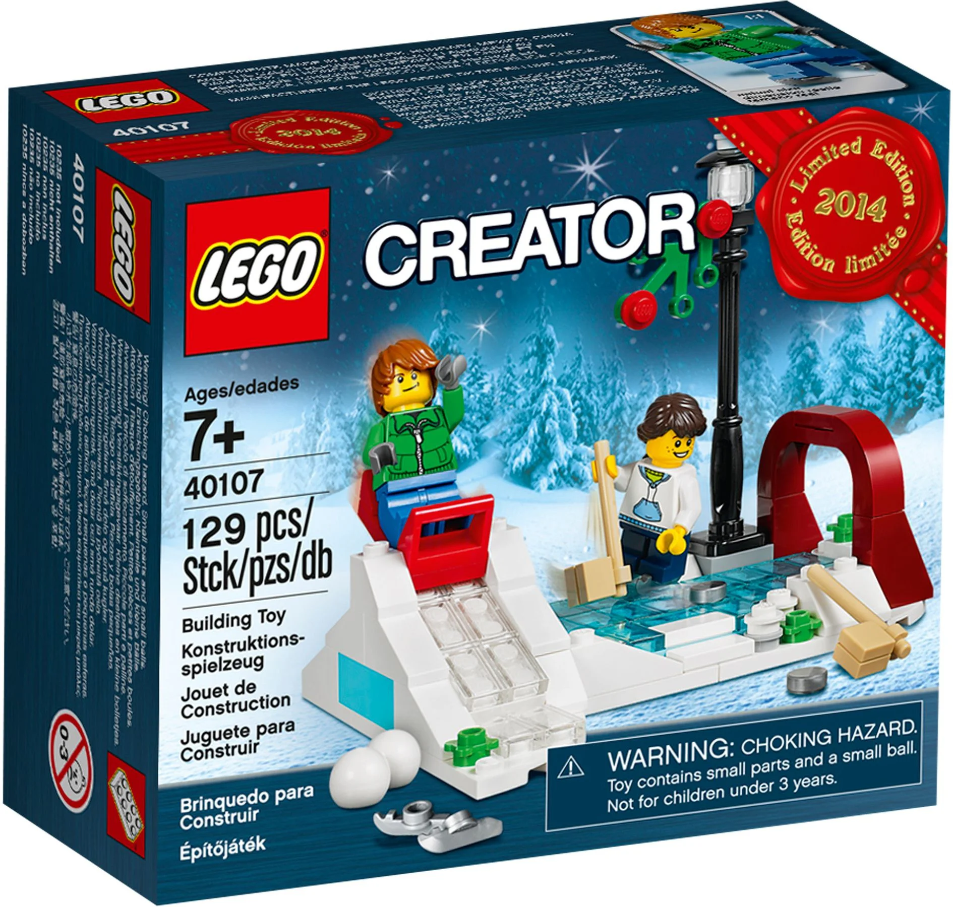 Christmas: Winter Skating 乐高 LEGO 40107 image 1
