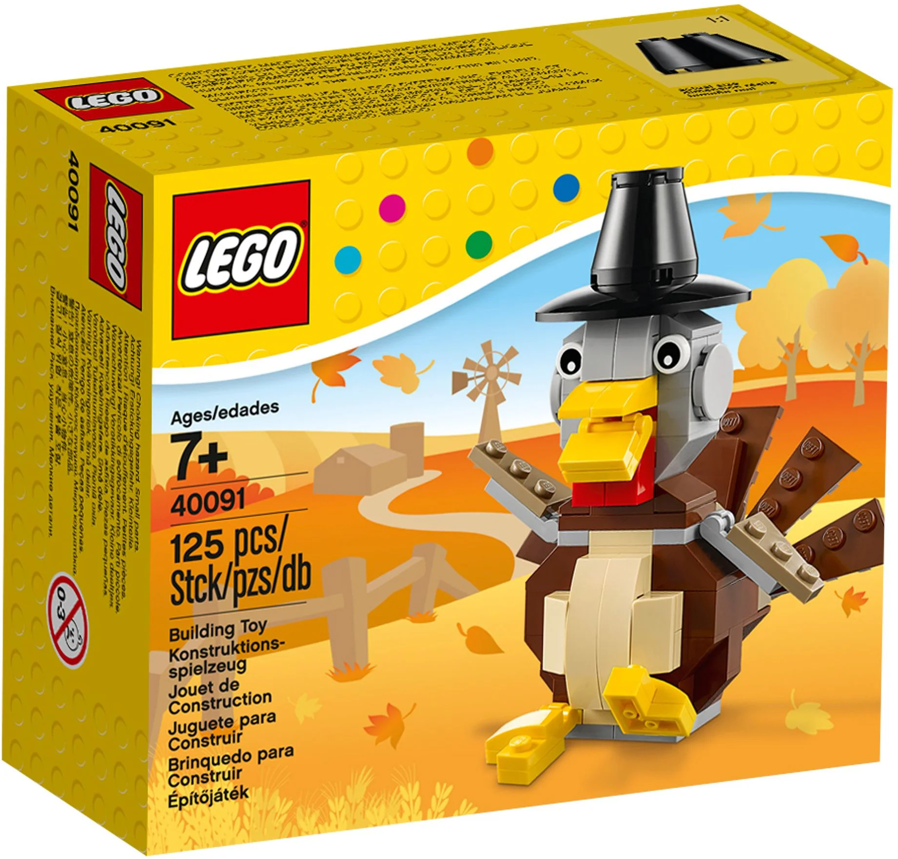 Thanksgiving: Thanksgiving turkey 乐高 LEGO 40091 image 2