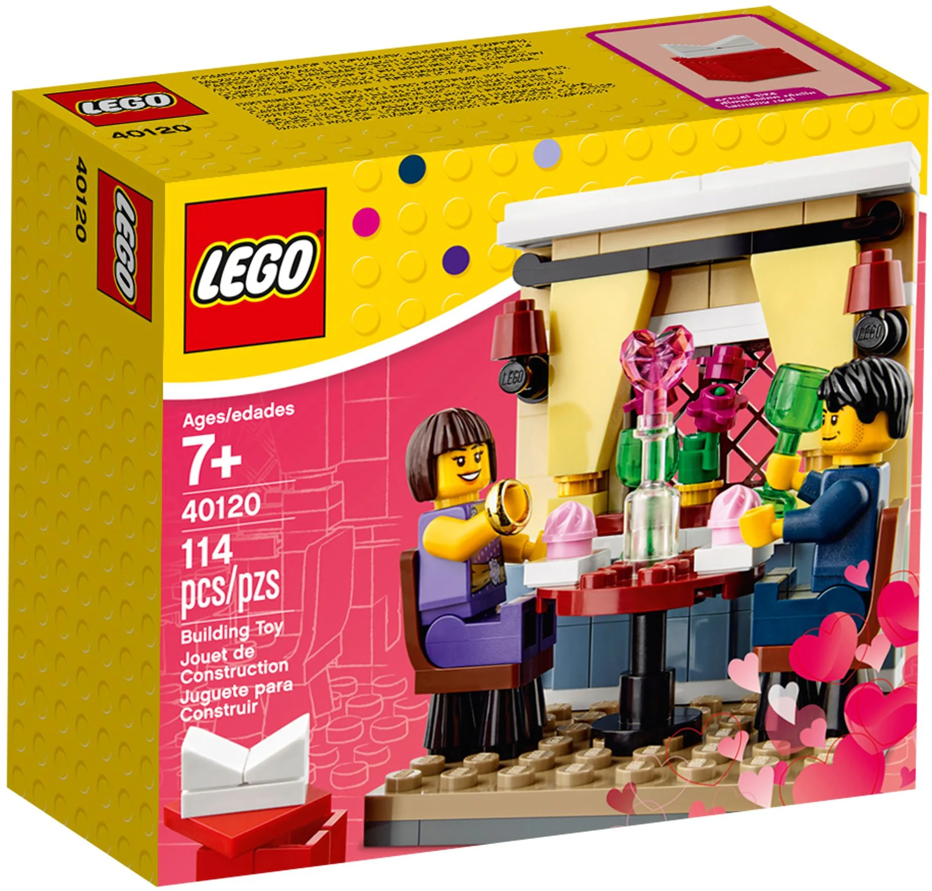 Valentine's Day: Valentine's Day dinner 乐高 LEGO 40120 image 1