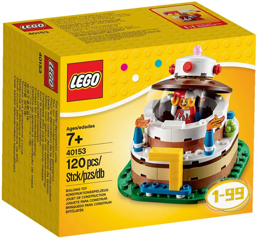 Birthday cake 乐高 LEGO 40153 image 1