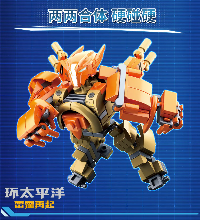 Pacific Rim: Jaeger-Kaiju 6 Variants 小鲁班 Sluban M38-B0727B image 61