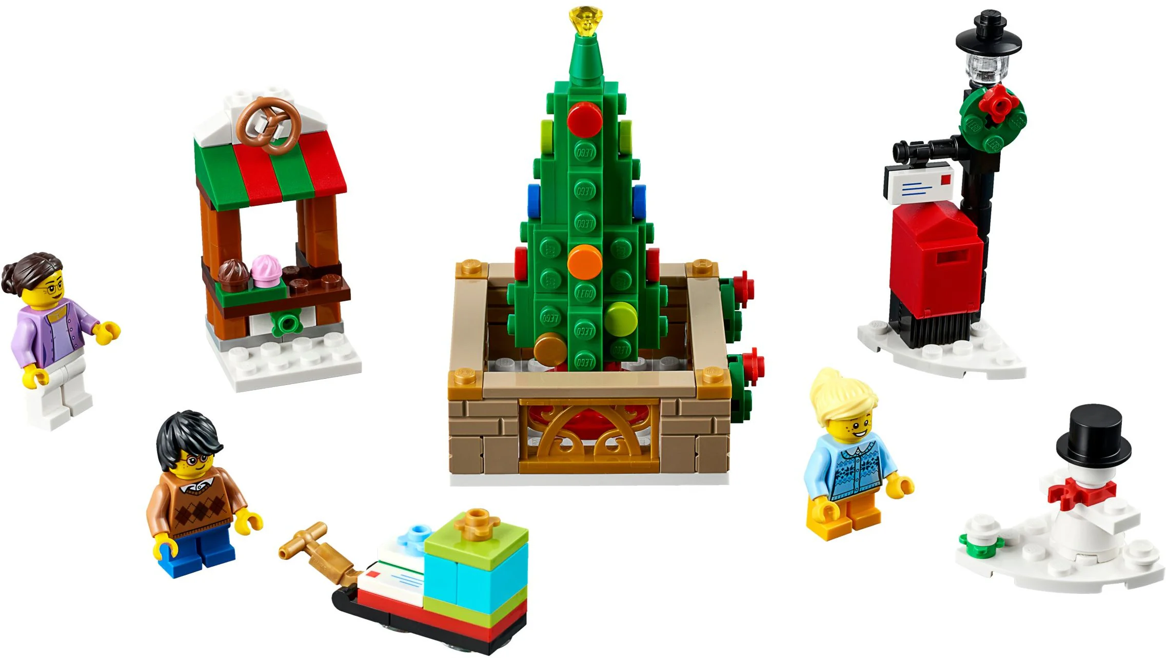 Christmas: Christmas Town Square 乐高 LEGO 40263