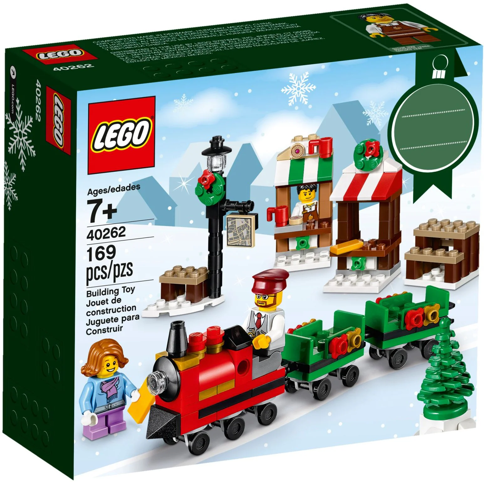 Christmas train 乐高 LEGO 40262 image 1