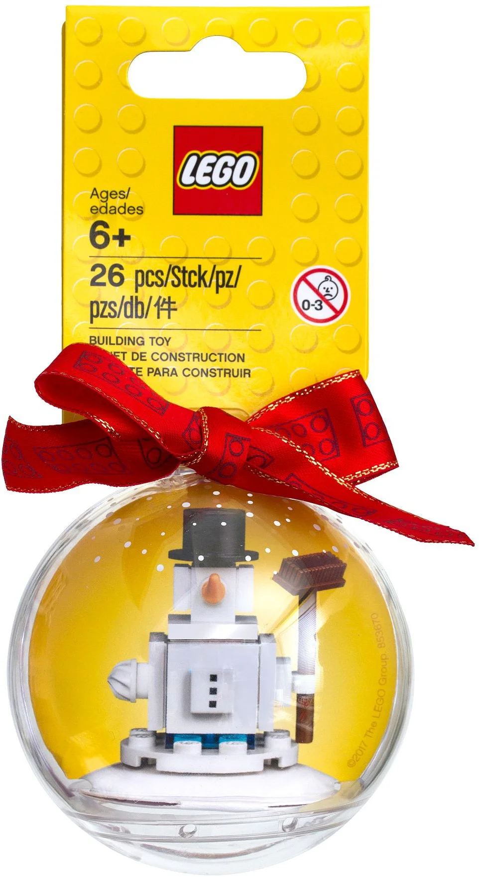 "Christmas: The Snowman of the Christmas Decoration of Lego" 乐高 LEGO 853670 image 1