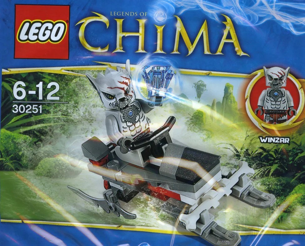 The Legend of the Gas Flow: A portable patrol car with a ghost wolf 乐高 LEGO 30251 image 2