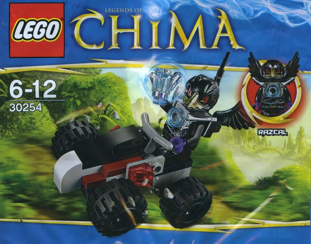 The Legend of Gas Flow: The Racing Crow 乐高 LEGO 30254 image 3