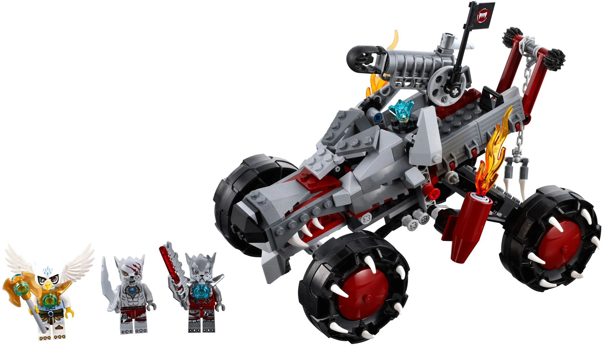 Martial Arts Legend: A Wolf-Chasing Car 10058