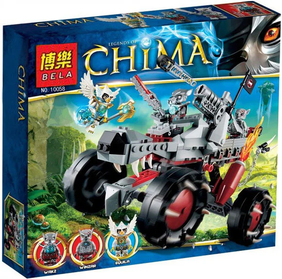 Martial Arts Legend: A Wolf-Chasing Car 10058 image 1