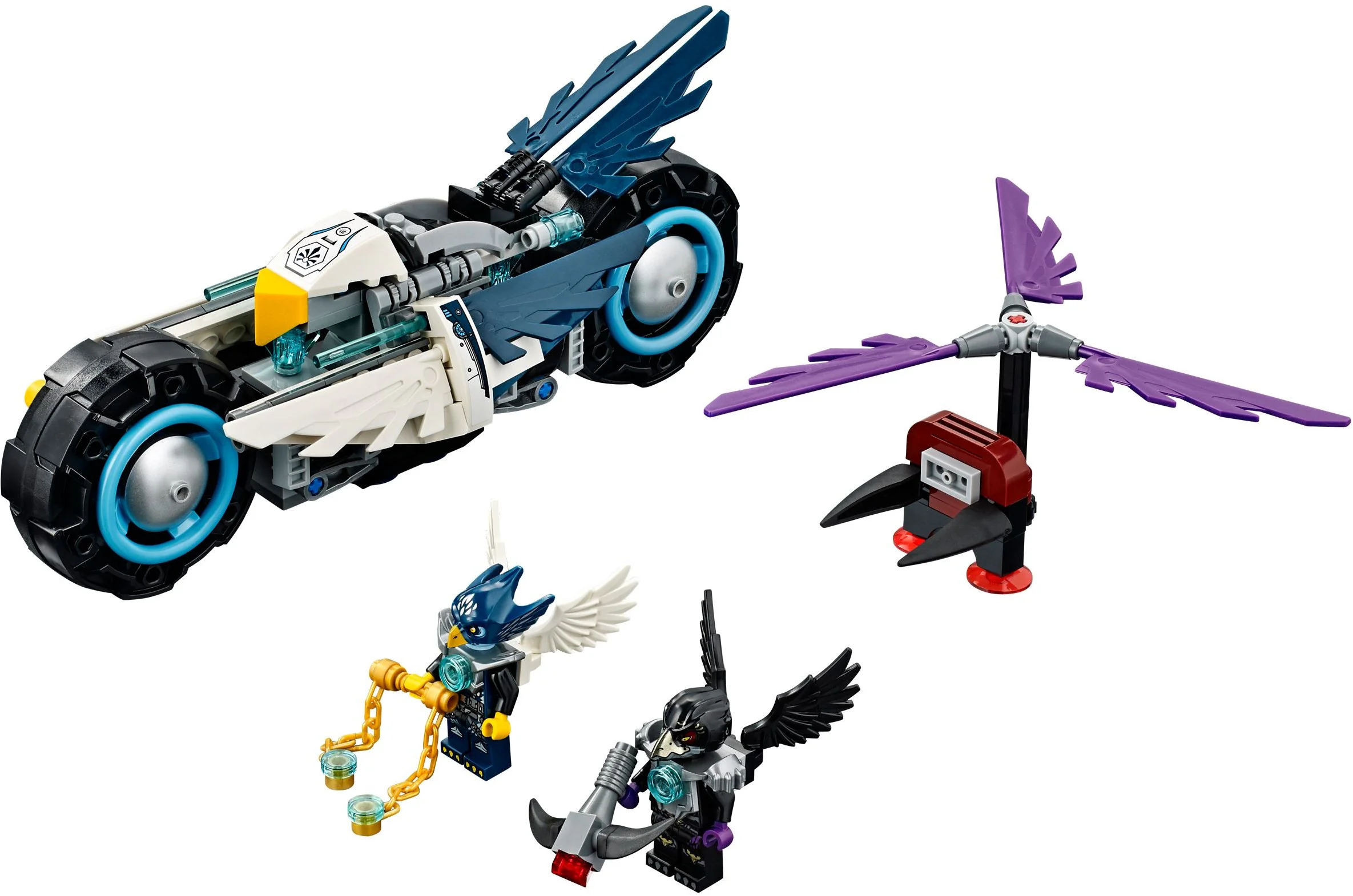 Aerobics legend: Eagle Handsome's double-class chariot 乐高 LEGO 70007