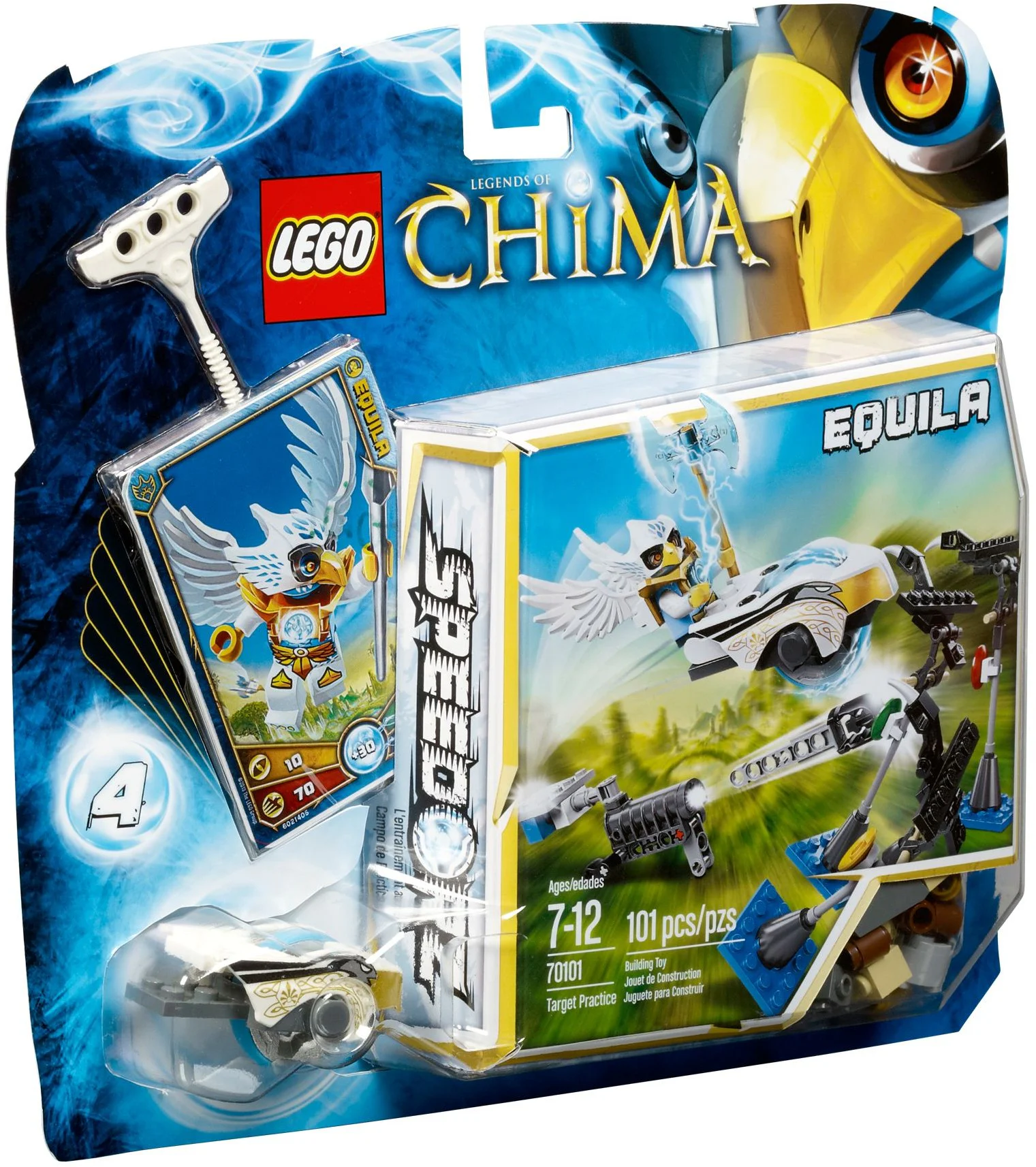 Speedorz: Aerodynamic legend: shooting training 乐高 LEGO 70101 image 1