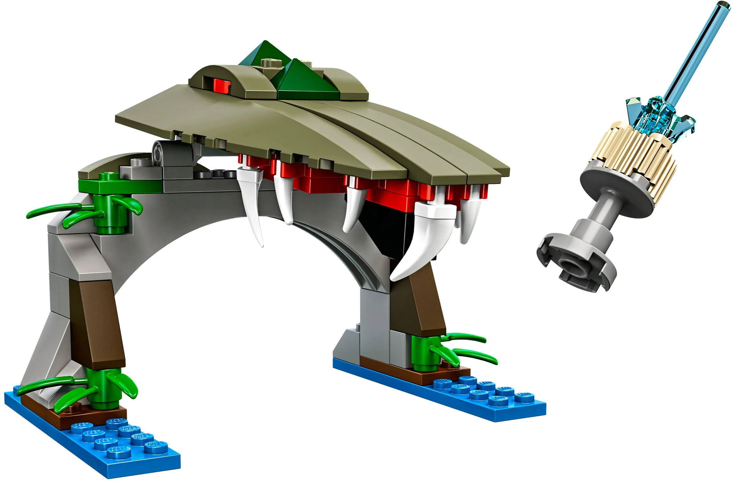 Speedorz: Aerobic legend: gator bite 乐高 LEGO 70112 image 2