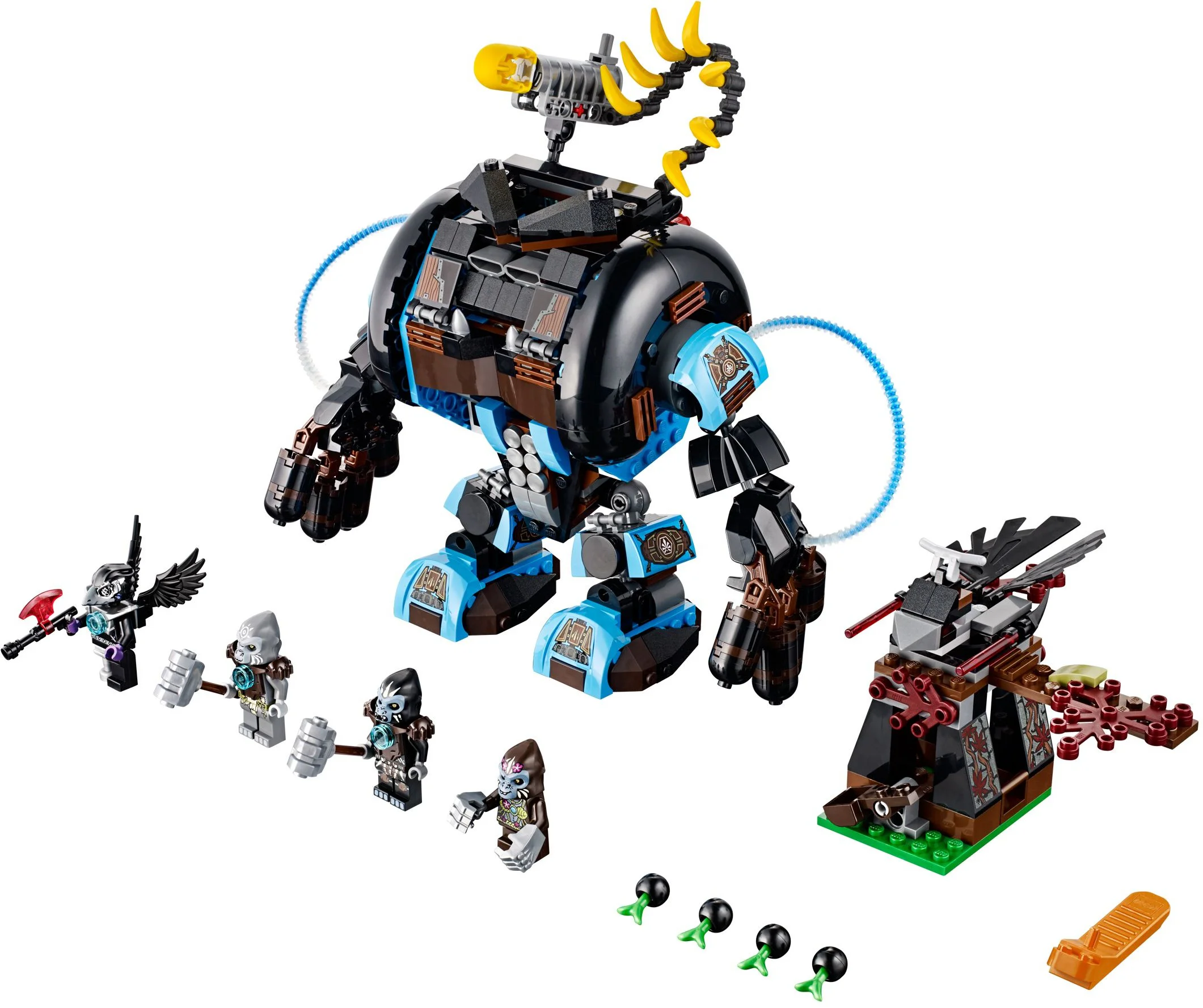 Aerobics legend: the ape attacker for ape Kong 乐高 LEGO 70008