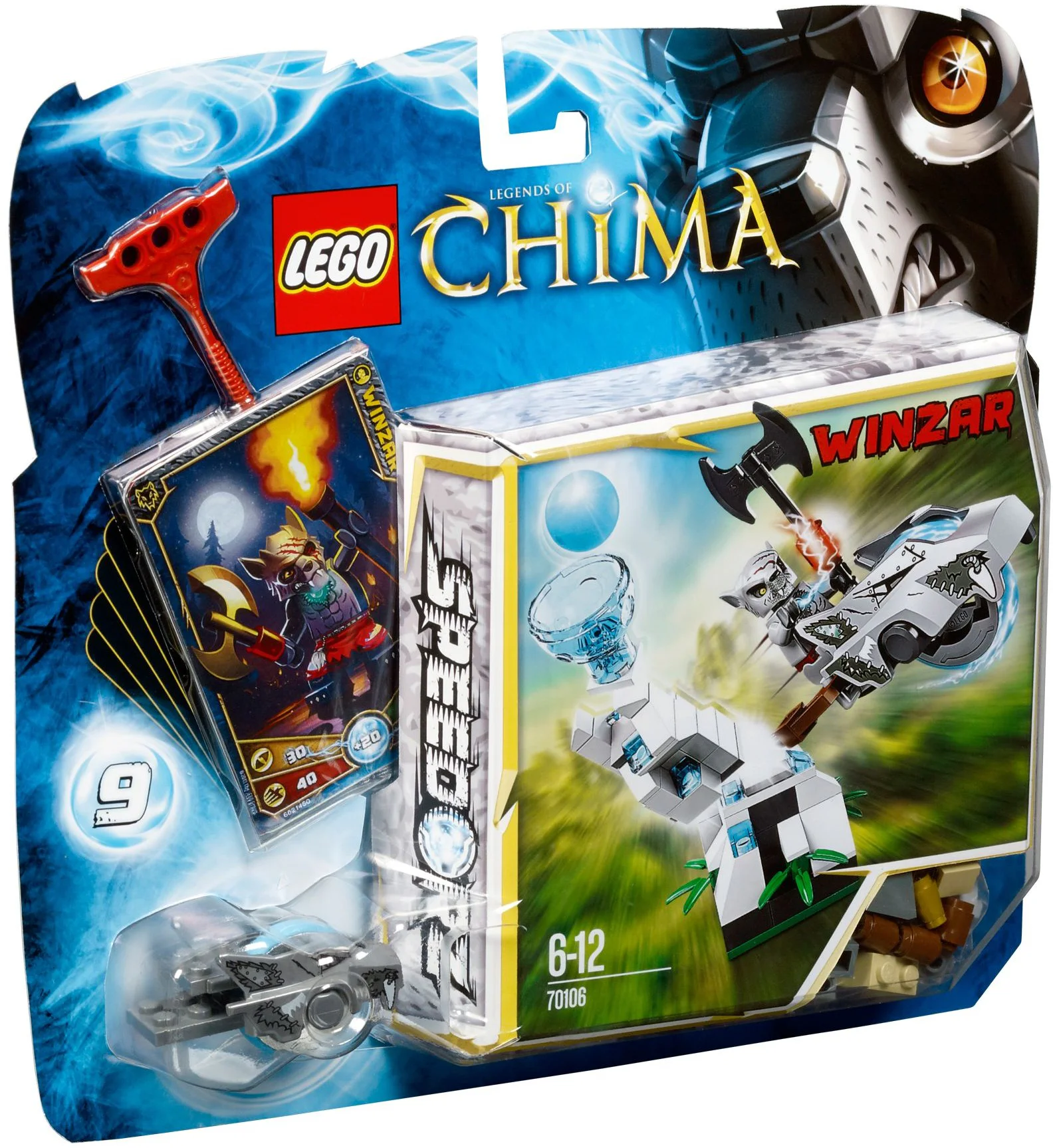 Speedorz: Aerodynamic legend: Ice Tower 乐高 LEGO 70106 image 4