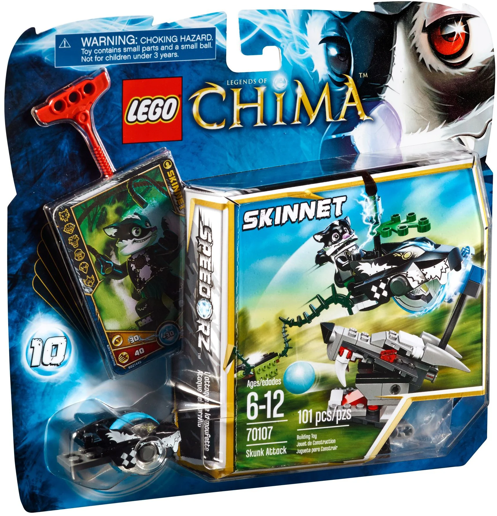 Speedorz: Aerobic legend: skunk attack 乐高 LEGO 70107 image 1