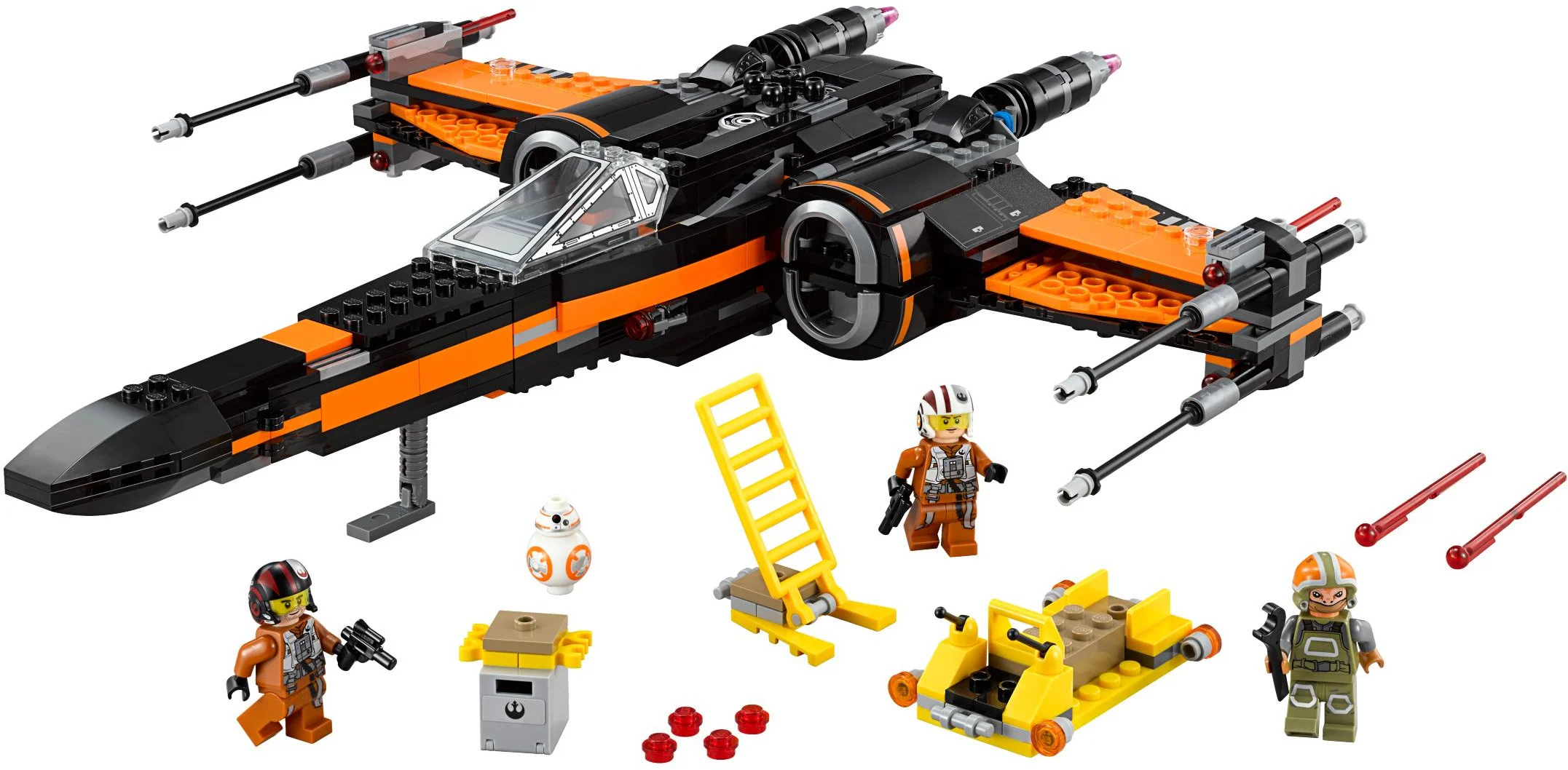 Poe's X-wing fighter 180004