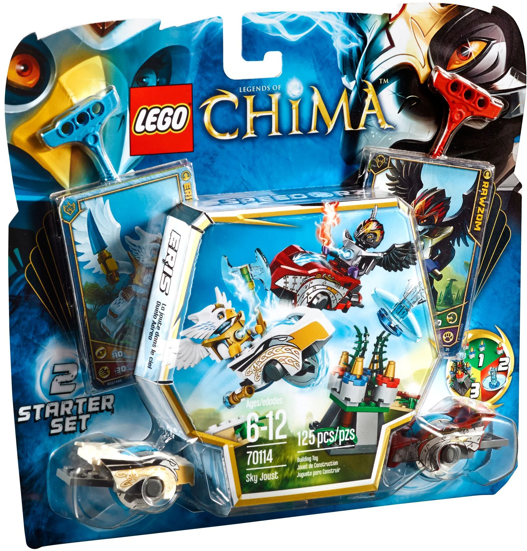 Speedorz: Aerodynamic legend: Ice Tower 乐高 LEGO 70114 image 3
