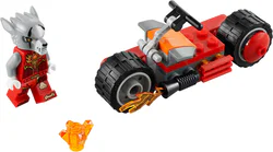 Ice Fire versus Flaming Fire: The Legend of Aerodynamics: The Wolves Fire Vehicle