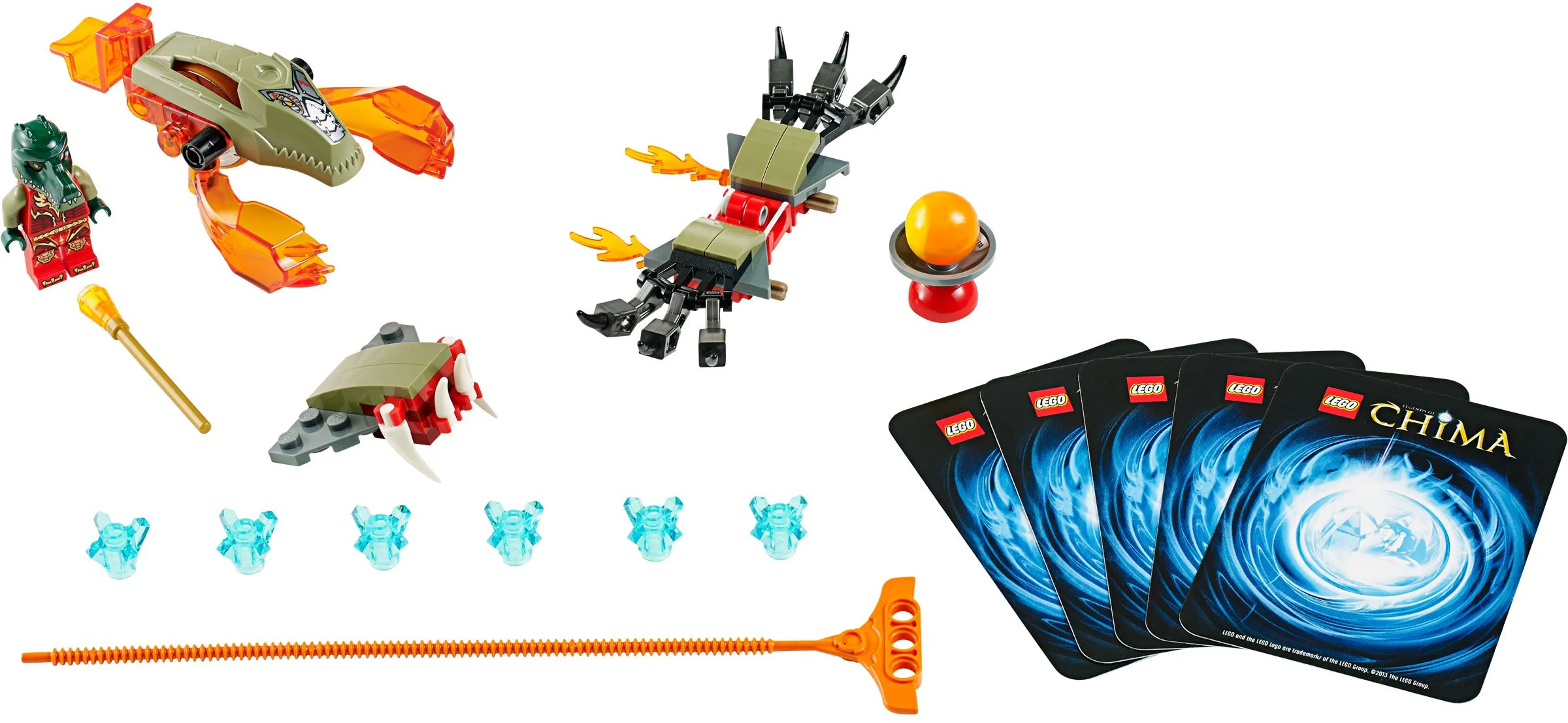 Speedorz: The Aerodynamic Legend: The Flaming Claw of the Rover 乐高 LEGO 70150