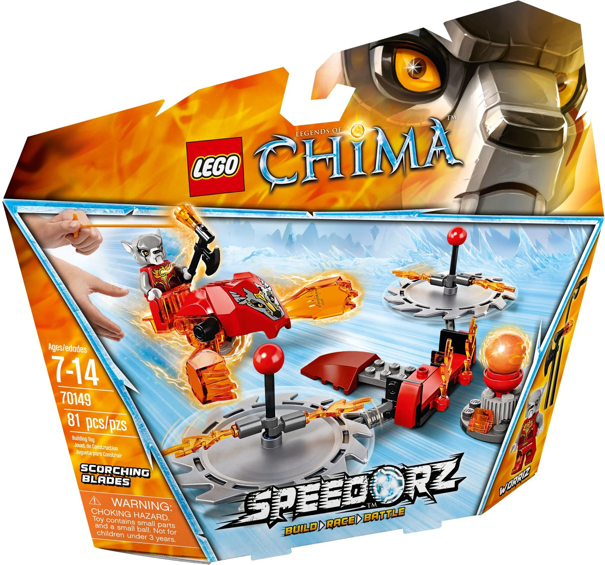 Spedorz: The Aerodynamic Legend: The Rover Burning Hot Blade 乐高 LEGO 70149 image 2