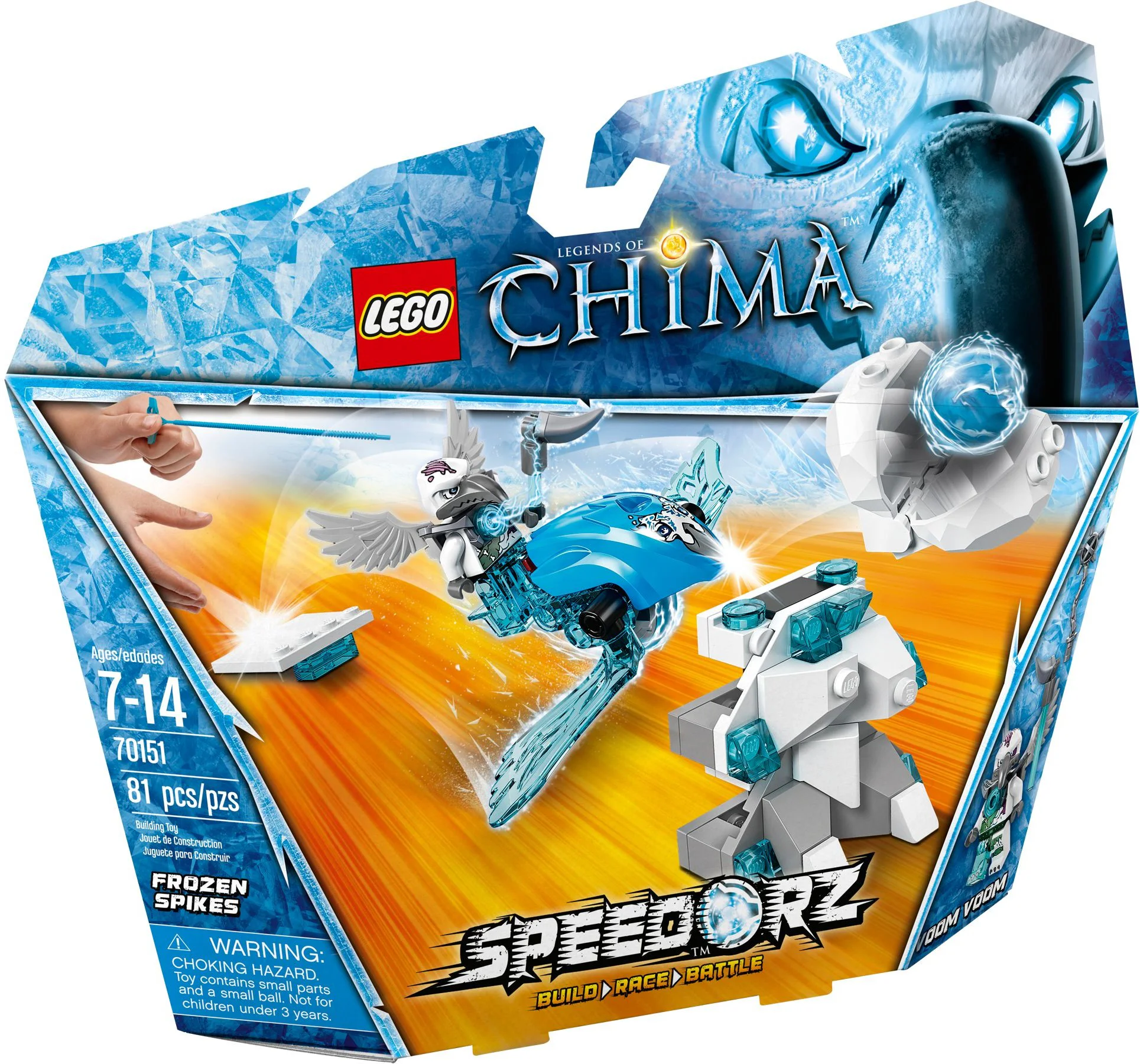 Speedorz: The Aerodynamic Legend: The RV is freezing 乐高 LEGO 70151 image 2