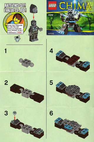 Outer space: Aerobic Legend: Ape King's Walker LEGO 30262 image 1