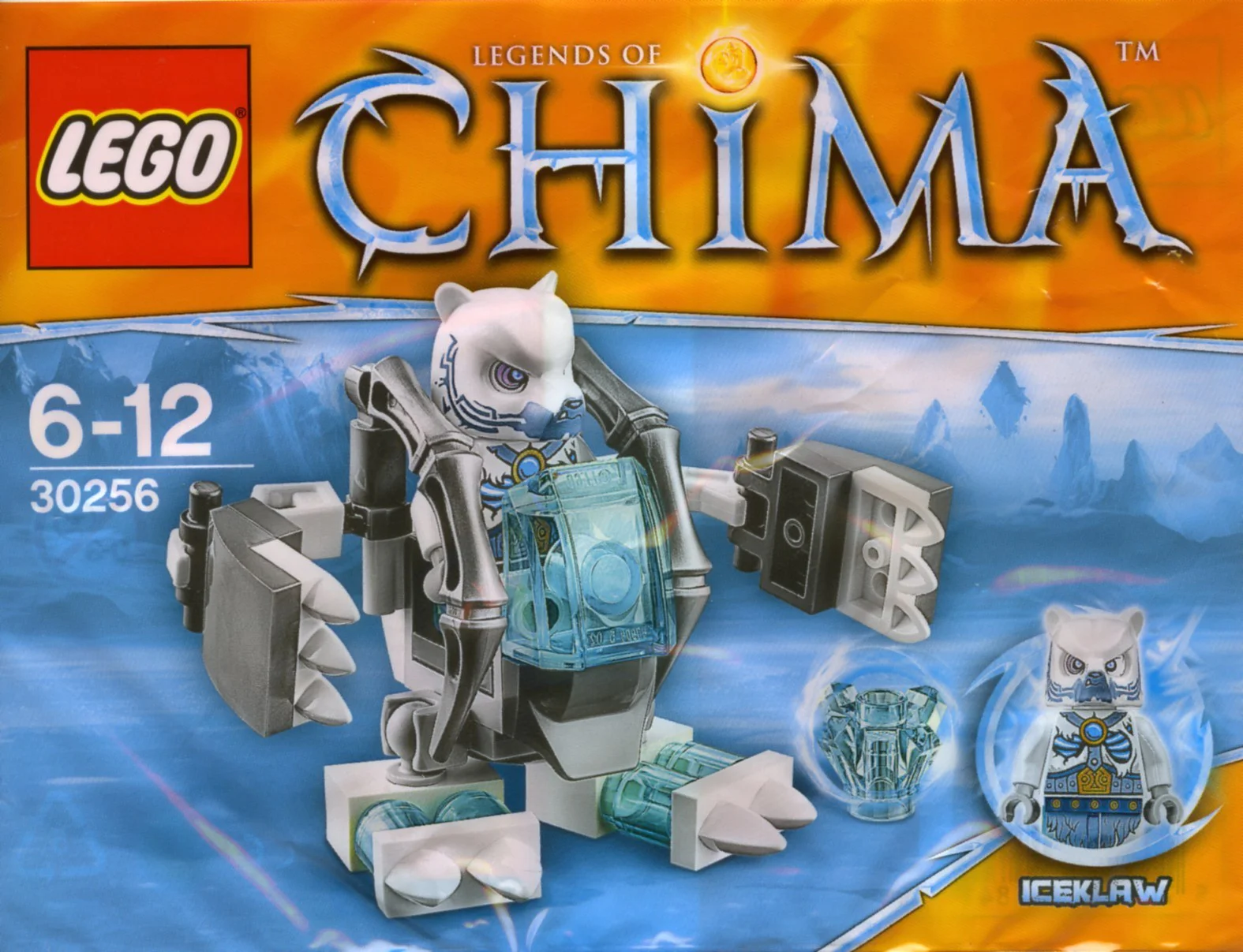 Ice Fire versus Fire: Gas Legend: Ice Crowe's Armor 乐高 LEGO 30256 image 1