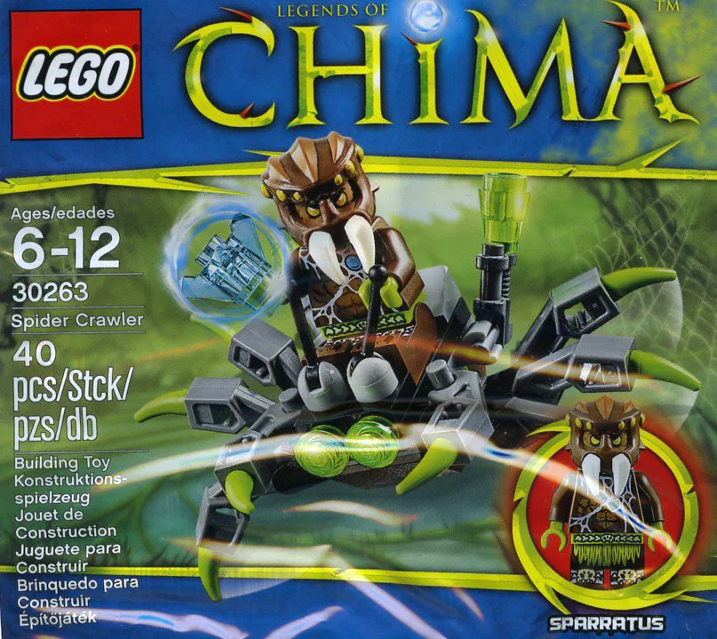 Outer space: Aerodynamic legend: Spider reptiles 乐高 LEGO 30263 image 3