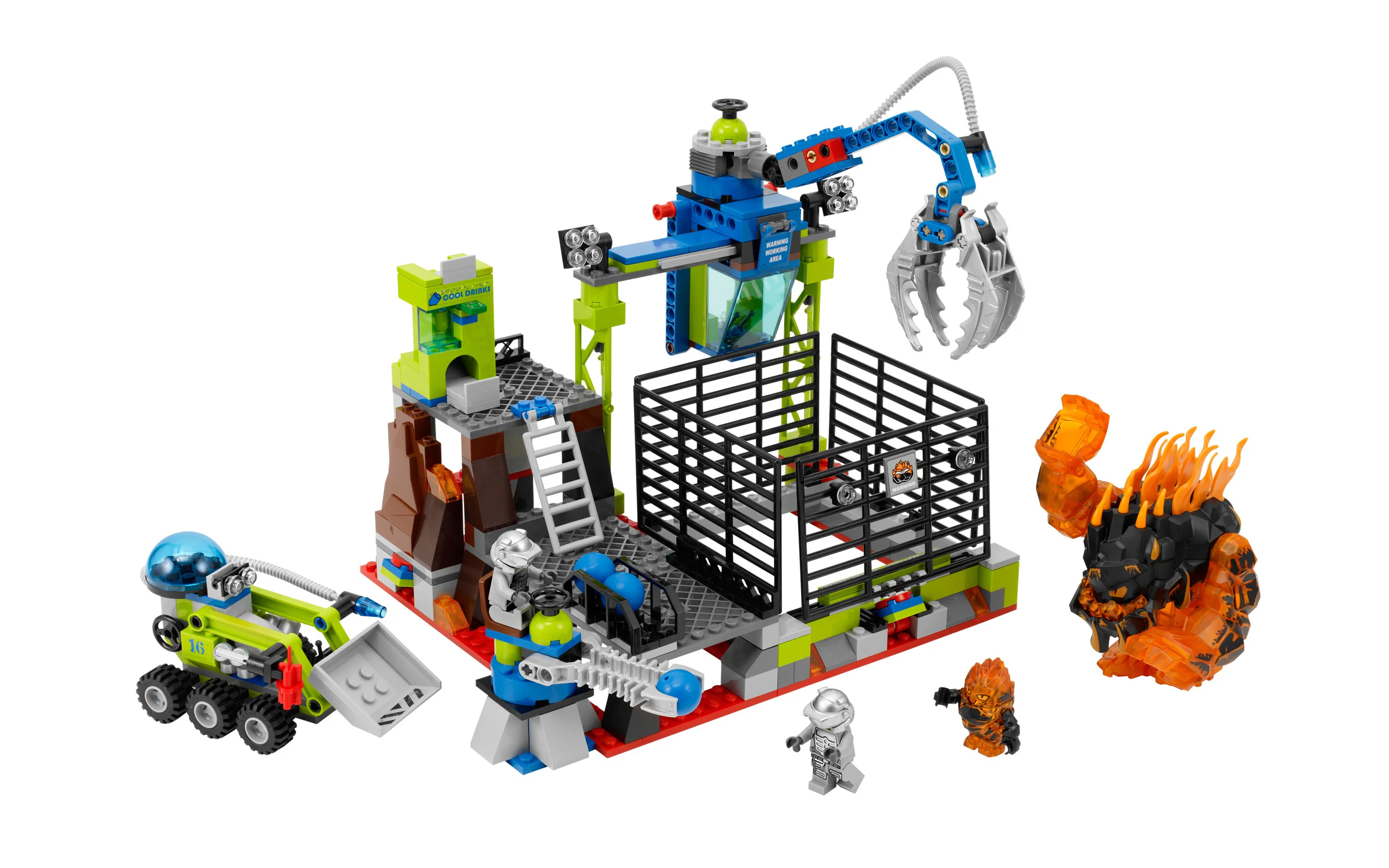 Energy exploration: capture lava monsters 乐高 LEGO 8191
