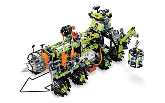 Energy exploration: titanium rig console 乐高 LEGO 8964 image 2