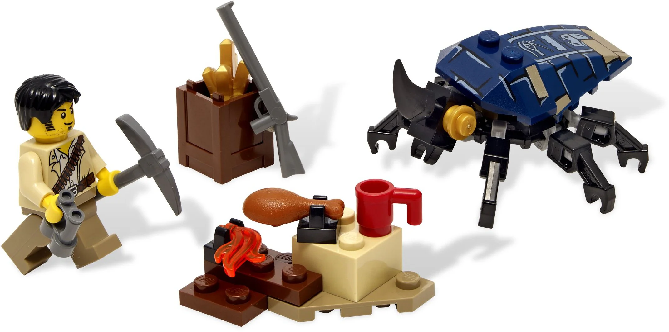 Egypt: Holy beetle attack 乐高 LEGO 7305